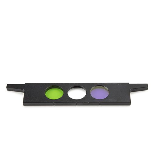 Euromex Slider with green and blue filters for iScope
