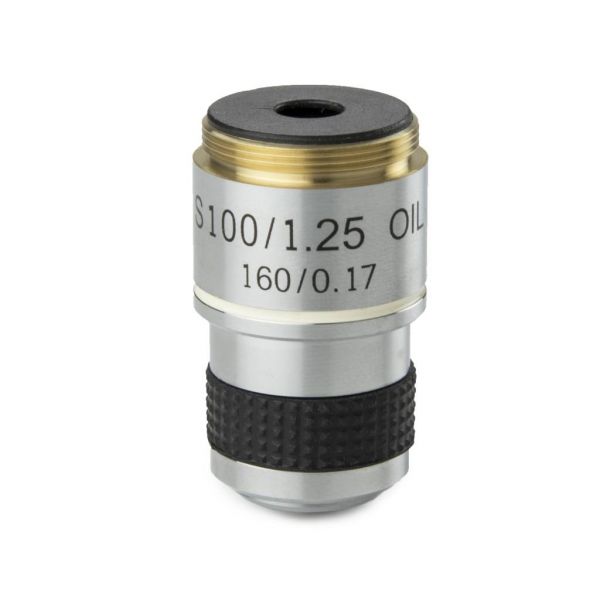 Euromex Achromatic 100x/1.25 objective for MicroBlue. Parafocal 35 mm