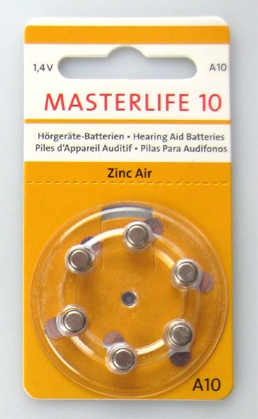 Masterlife Hörgerätebatterie 120er Packung #10