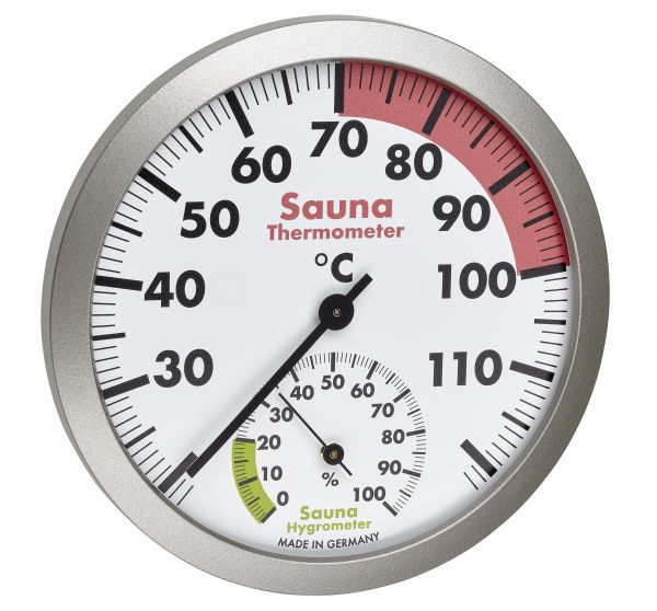 Sauna thermo-hygrometer