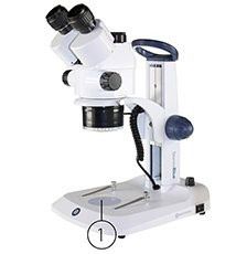 Euromex Mikroskop STEREOBLUE - mit eingebauter LED Ringbeleuchtung
