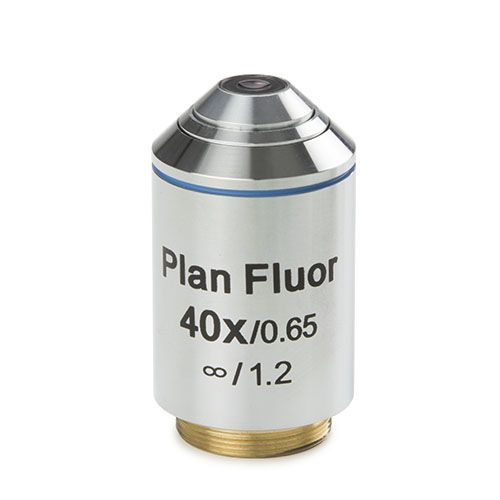 Euromex Plan LWD 40x/0.65 IOS Fluarex objective, corrected for 1,2 mm