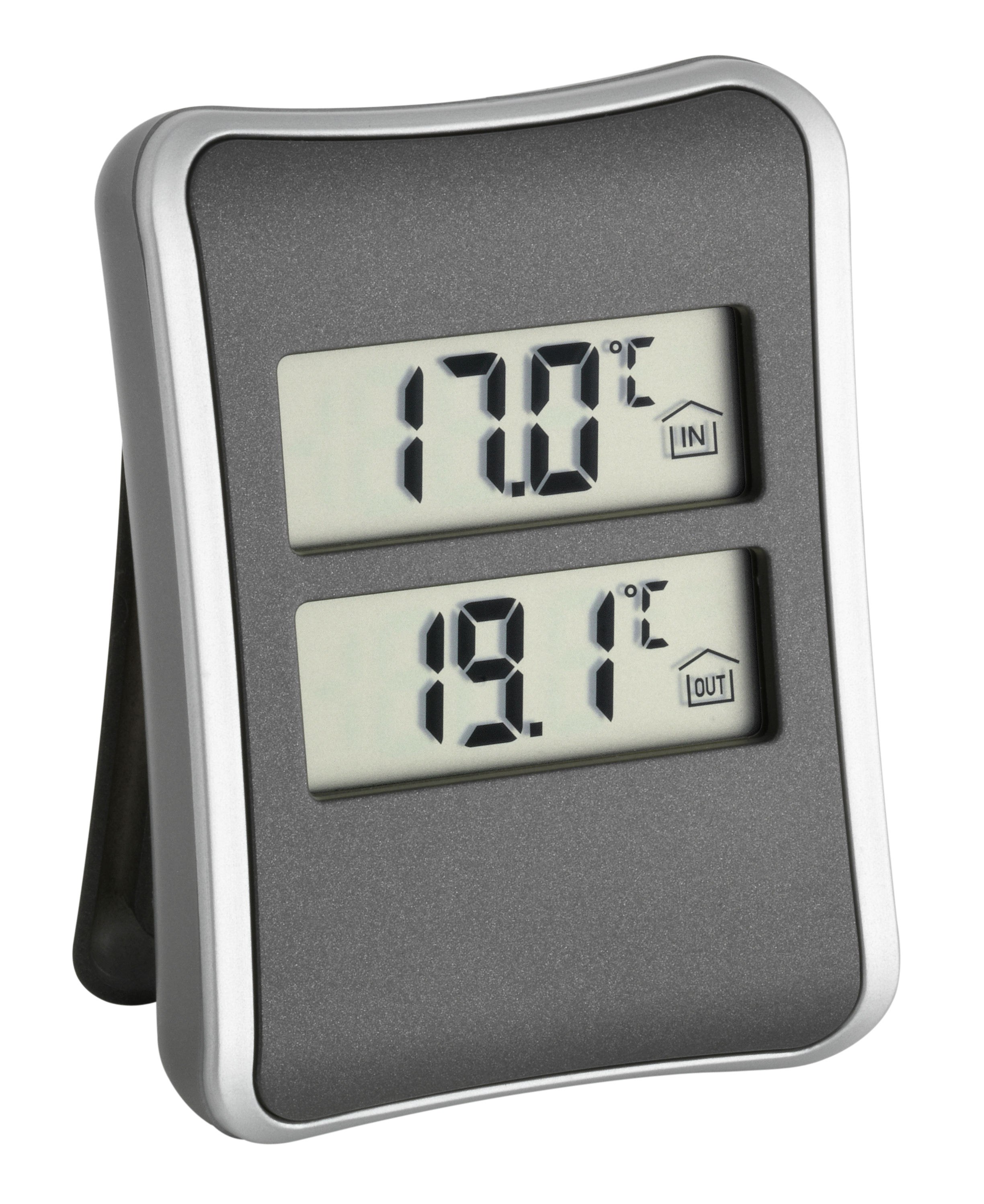 TFA Digitales Innen-Außen-Thermometer 30.1044