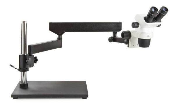 Euromex Black universal stand with heavy baseplate without NexiusZoom head holder
