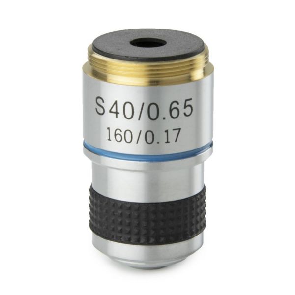 Euromex Achromatic 40x/0.65 objective for MicroBlue. Parafocal 35 mm