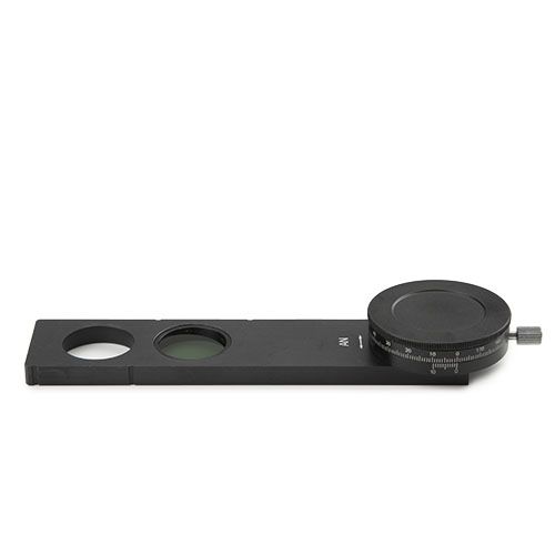 Euromex 360° rotatable polarizer in slider for reflected polarization attachment of iScope